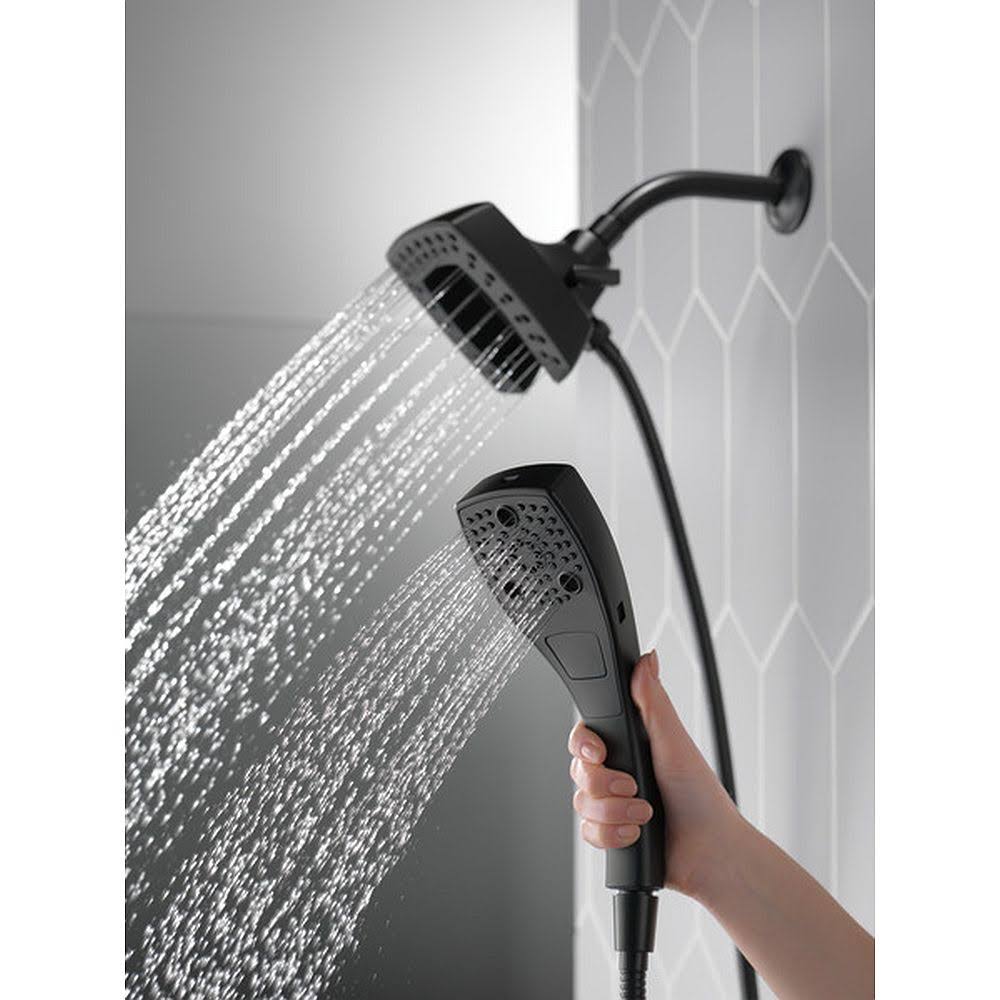 Matte Black Two-in-One Shower D5147