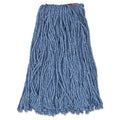 Blue Cut-End Blend Mop Head, 16oz, 12/Carton N669835