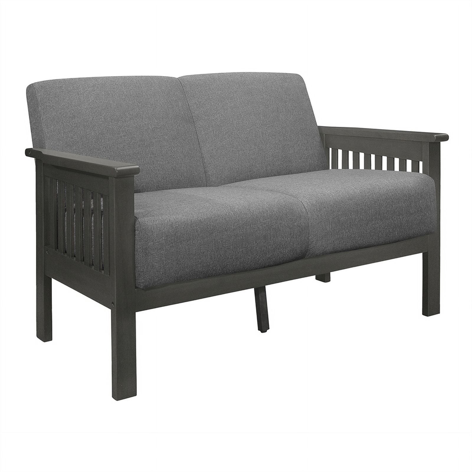 Gray 2-Piece Upholstered Sofa Set U120