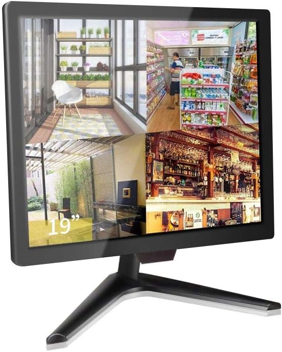 19.5 CCTV Monitor, 16:9 1600x900 BNC Monitor E8149