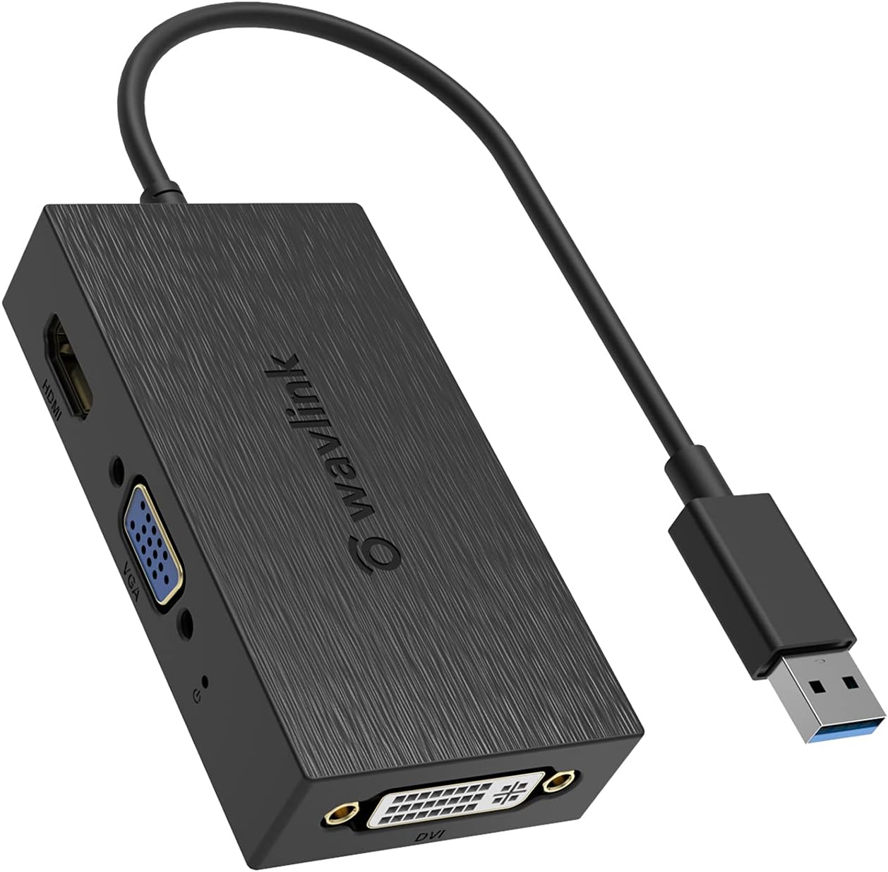 USB 3.0 to DVI/VGA/HDMI Universal Video Graphics Adapter with Audio Port F441859