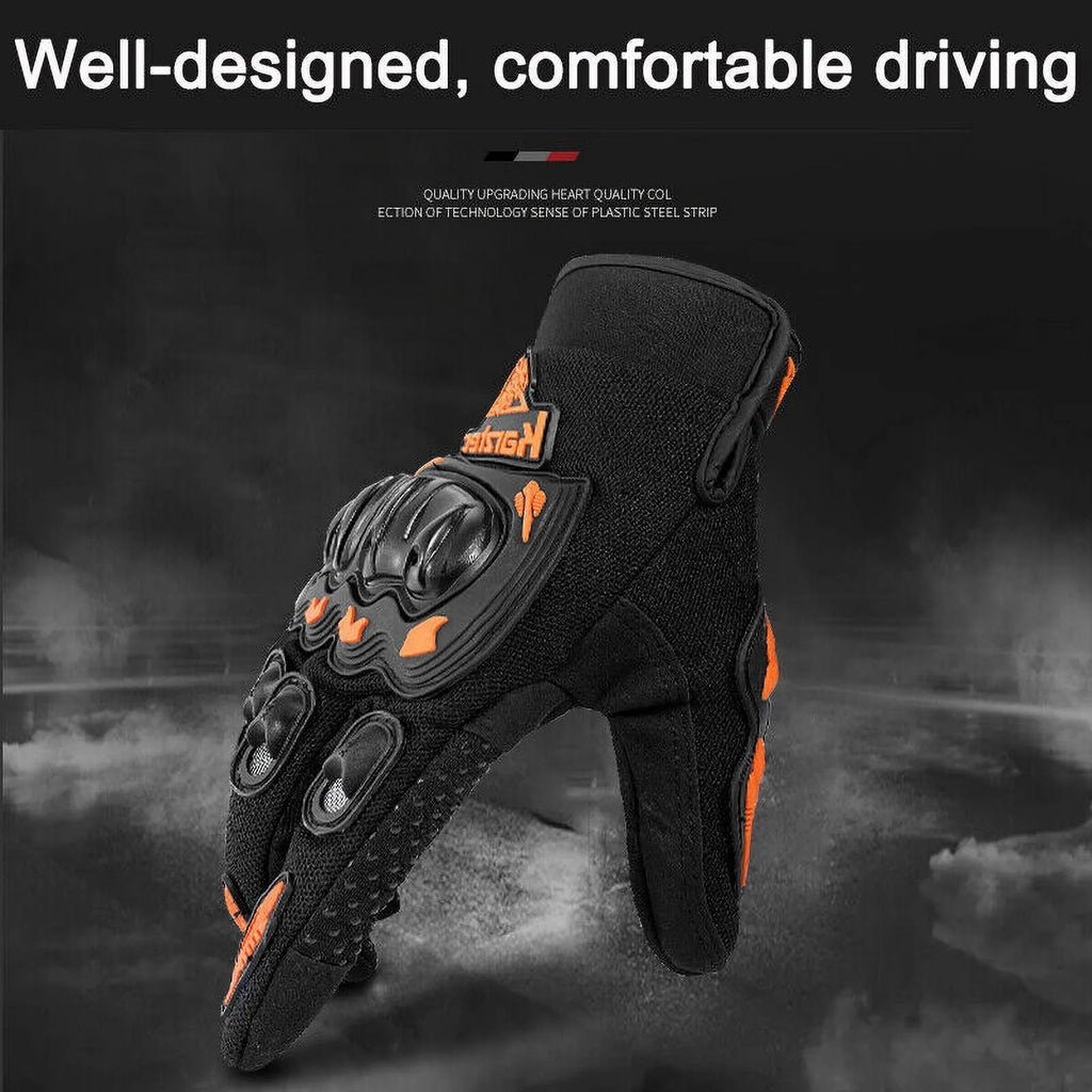Motorcycle Gloves Full Finger Touchscreen Motorbike Riding Gloves Z38780