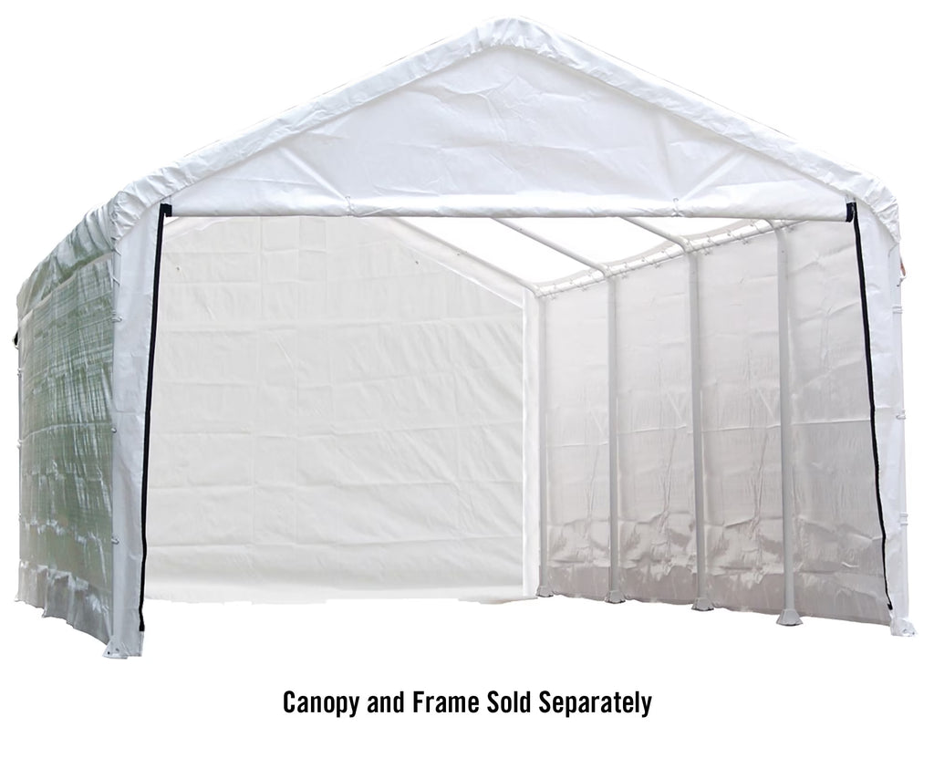 White Canopy Enclosure Kit Fits 2" Frame O6534