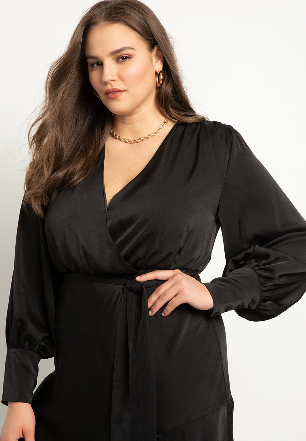 Satin Maxi Dress L42022