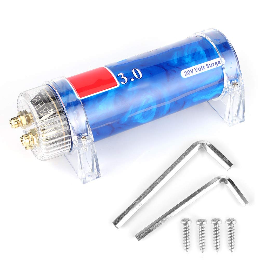3.0 Farad Aluminum Alloy Car Audio Power Capacitor V972962