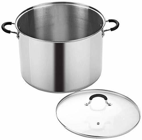 8 Quart Stainless Steel Stockpot with Lid N5189