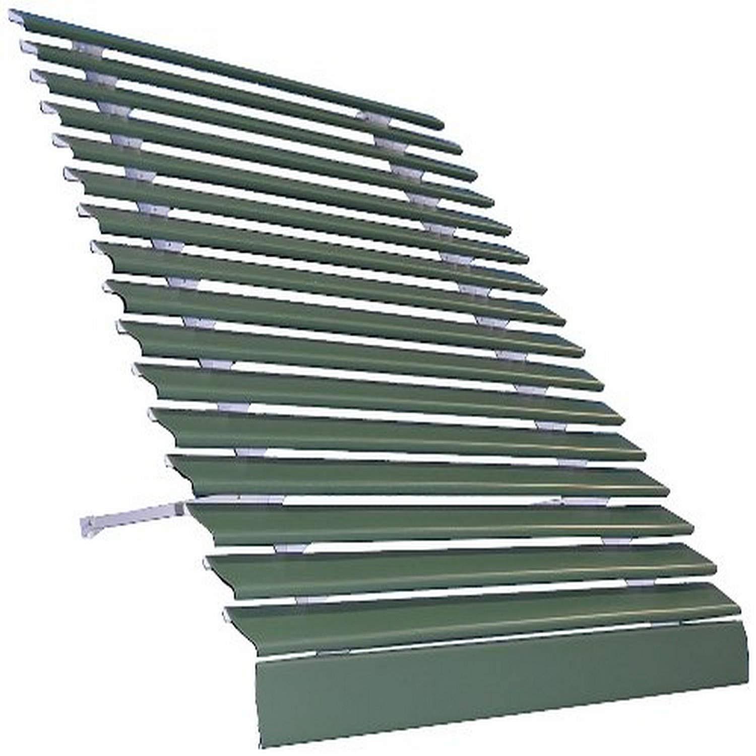 Hunter Green Solid Fixed Window Awning Q116