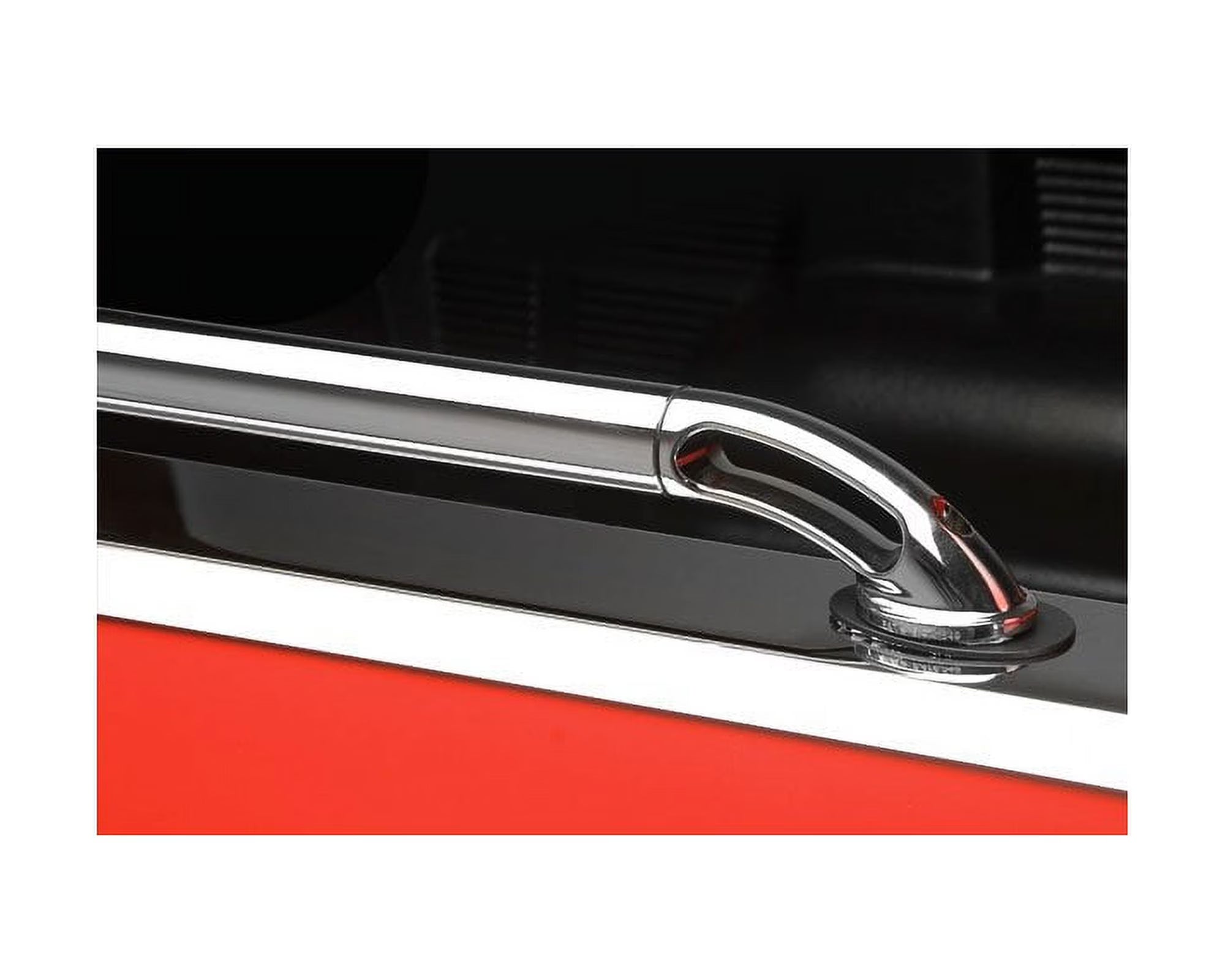 Boss Lockers Side Bed Rail Stainless Steel 2.5 in. Dia. Pair V146593