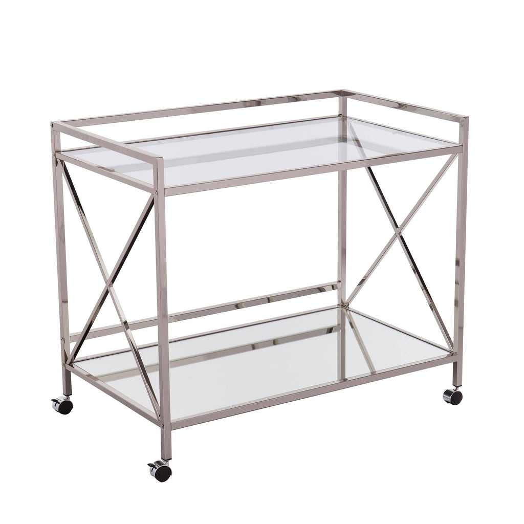 Silver Bar Cart A4827