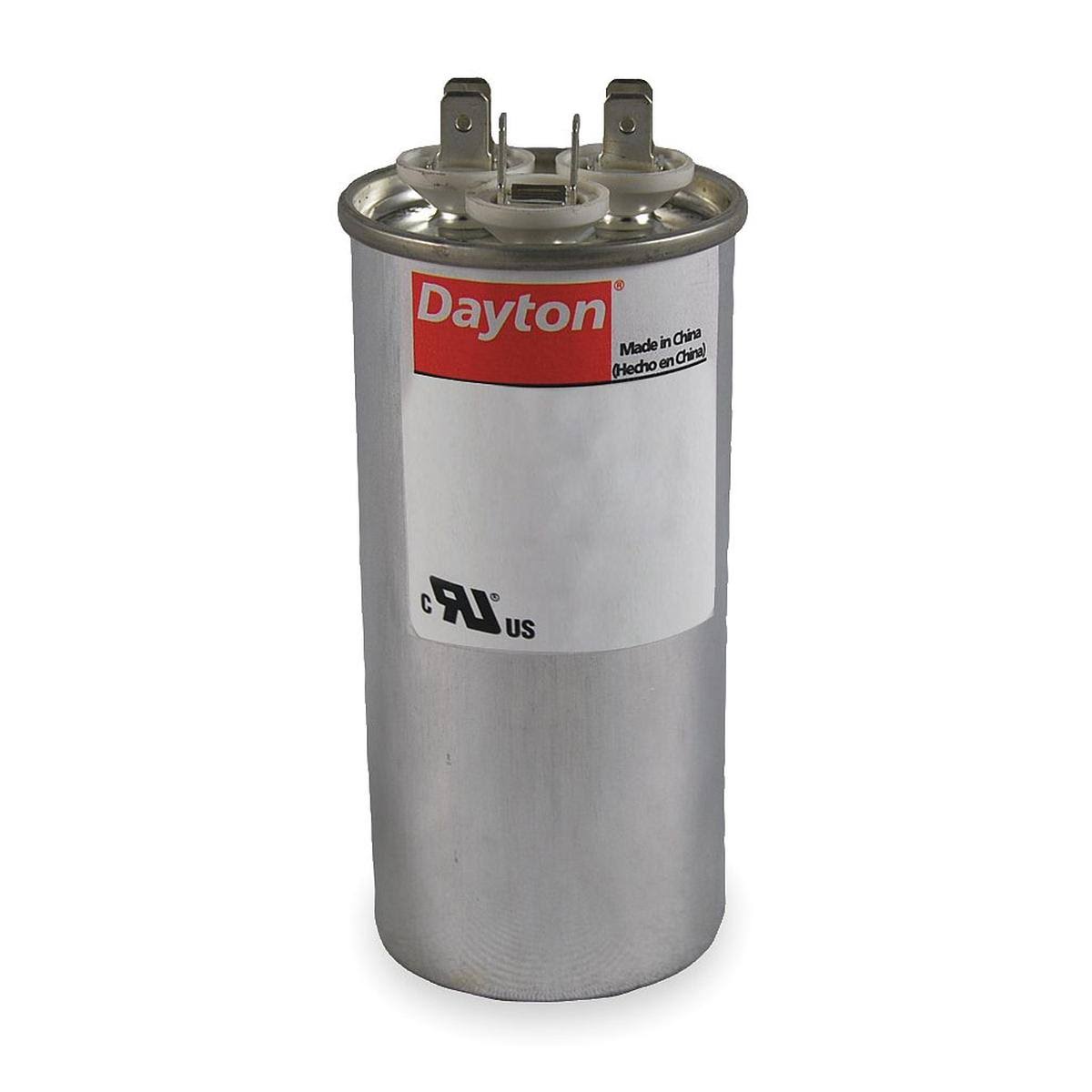 Dual Run Capacitor, 80/7.5 MFD, 370V, Round Q86437