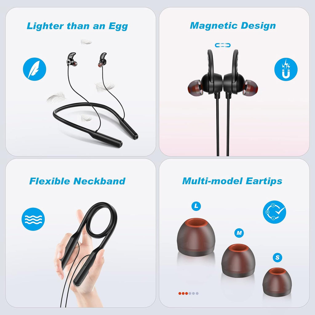 Wireless Bluetooth Noise Cancelling Headphones with Microphone, Pack of 2 N5379