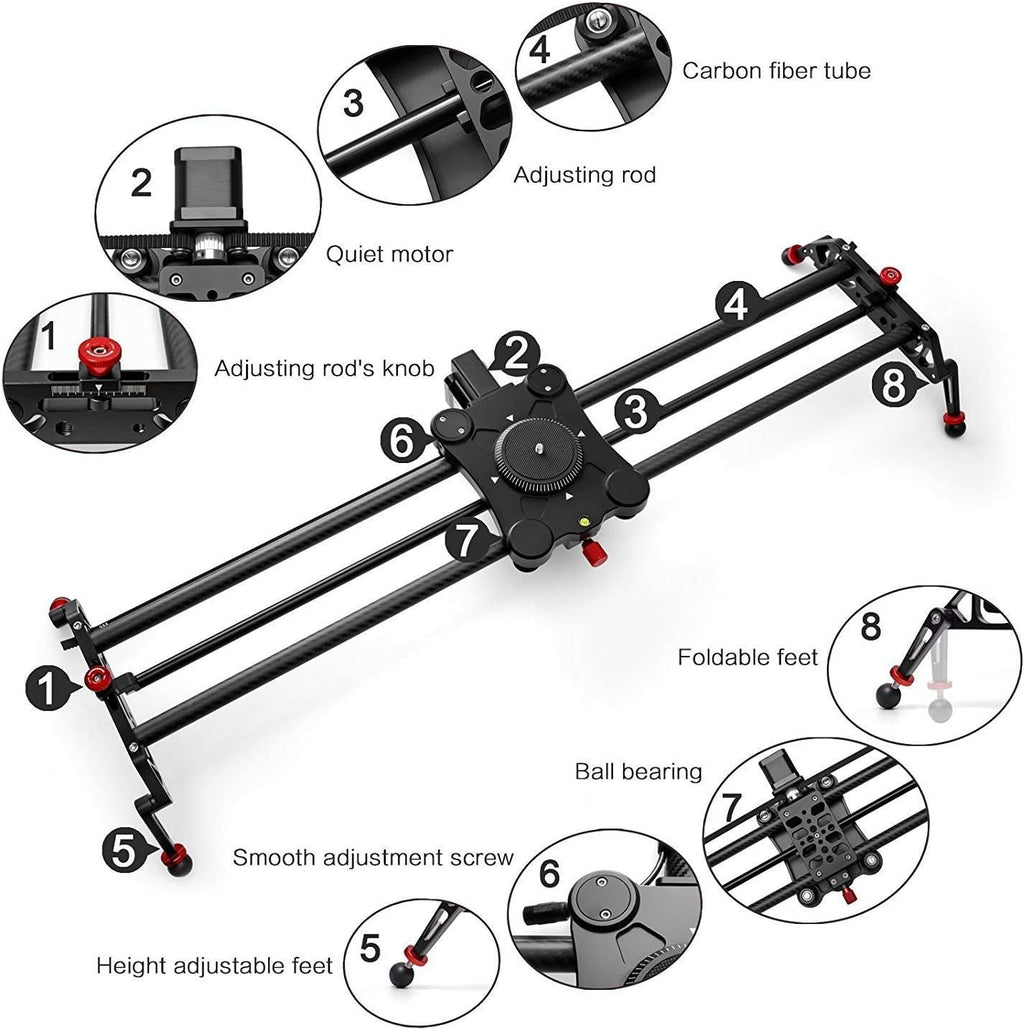 31 80cm Camera Slider Rail System S422