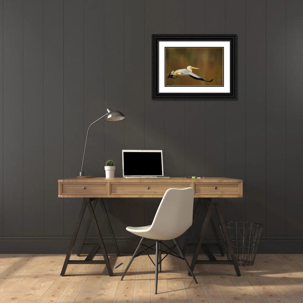 Black Ornate Wood Framed Museum Art Print L567755