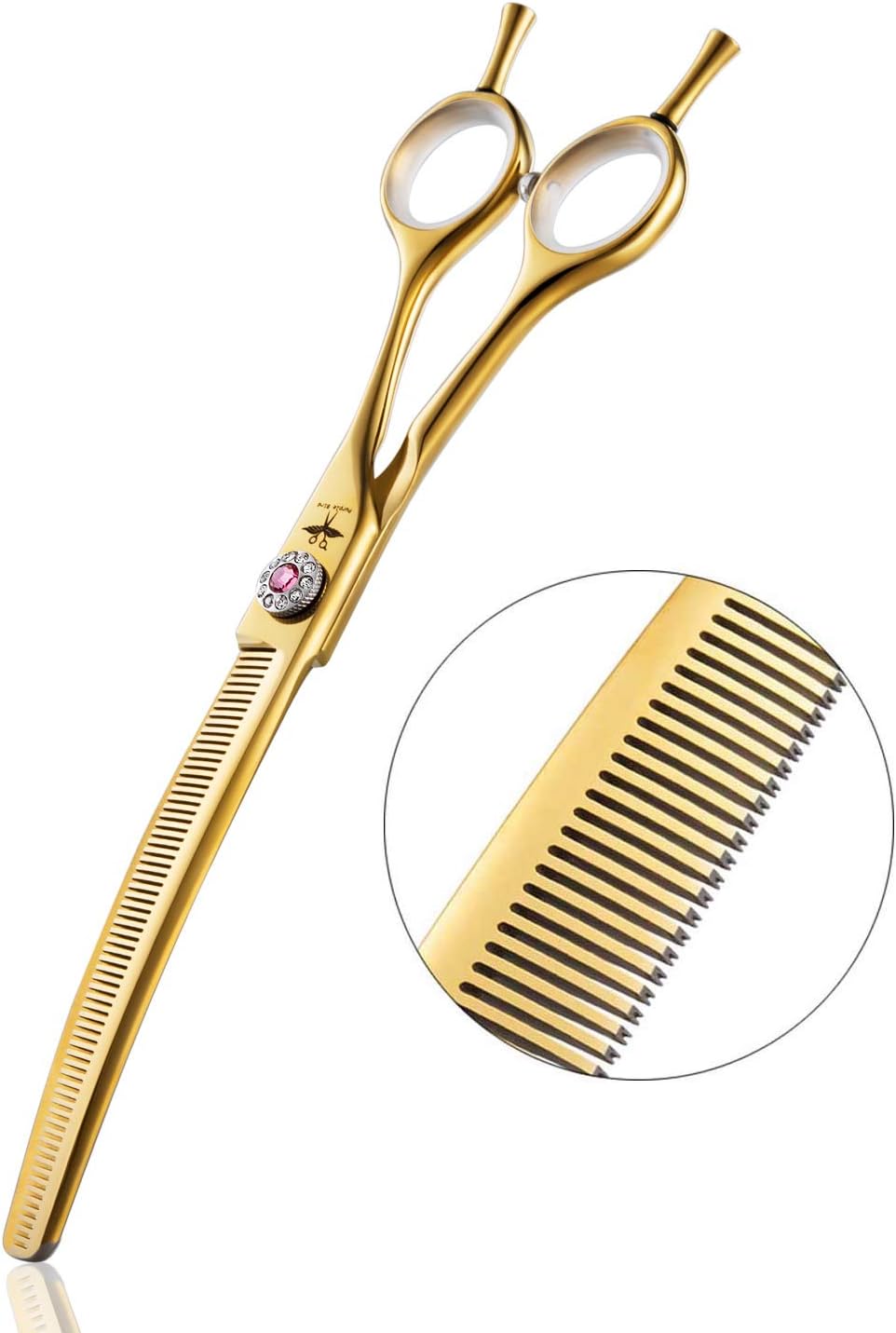 7 Inch Japanese Stainless Steel Dog Grooming Scissors A710