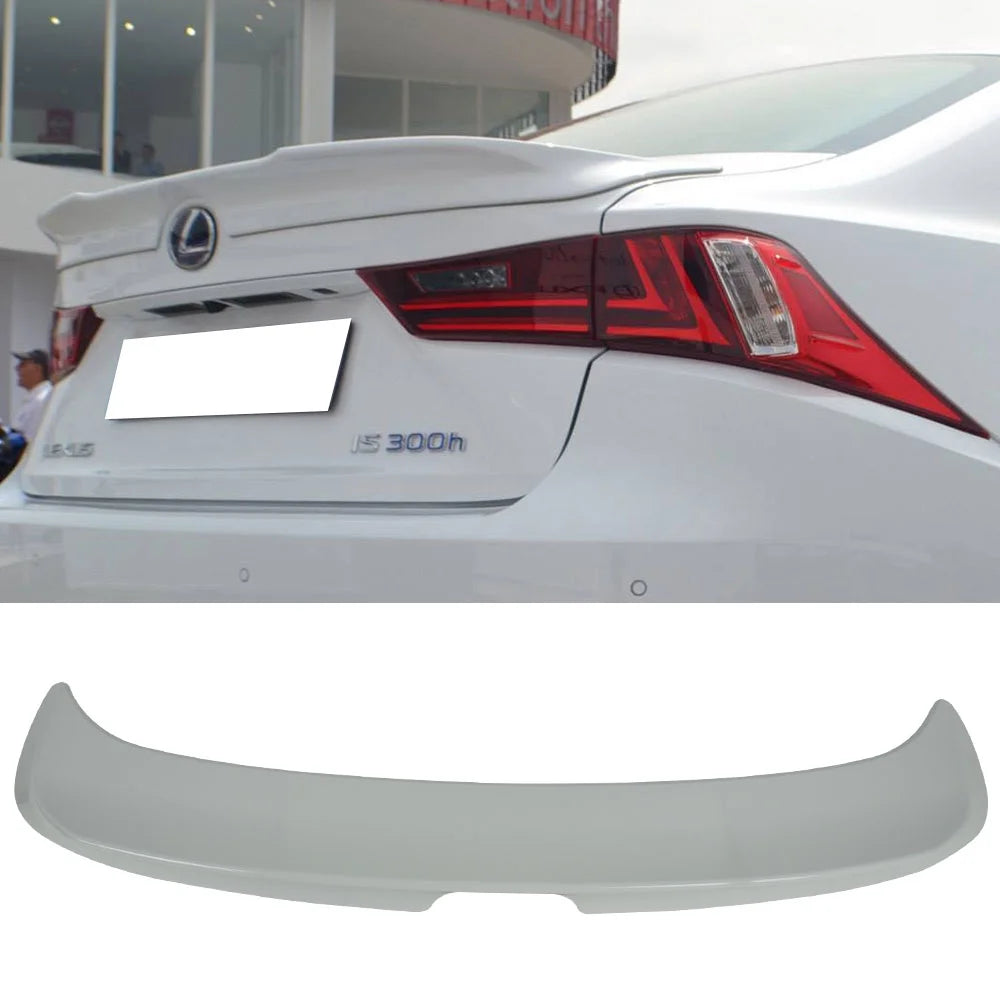 White Nova Gf Metallic Trunk Spoiler Wing B799439