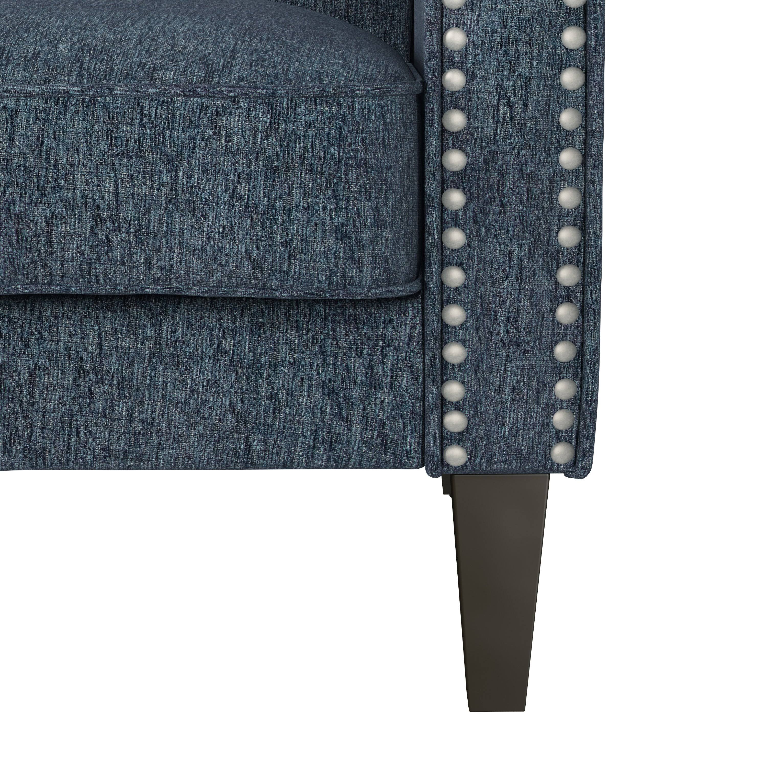 Red Velour Traditional Armchair P622004