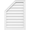 Octagonal Surface Mount PVC Gable Vent W5109