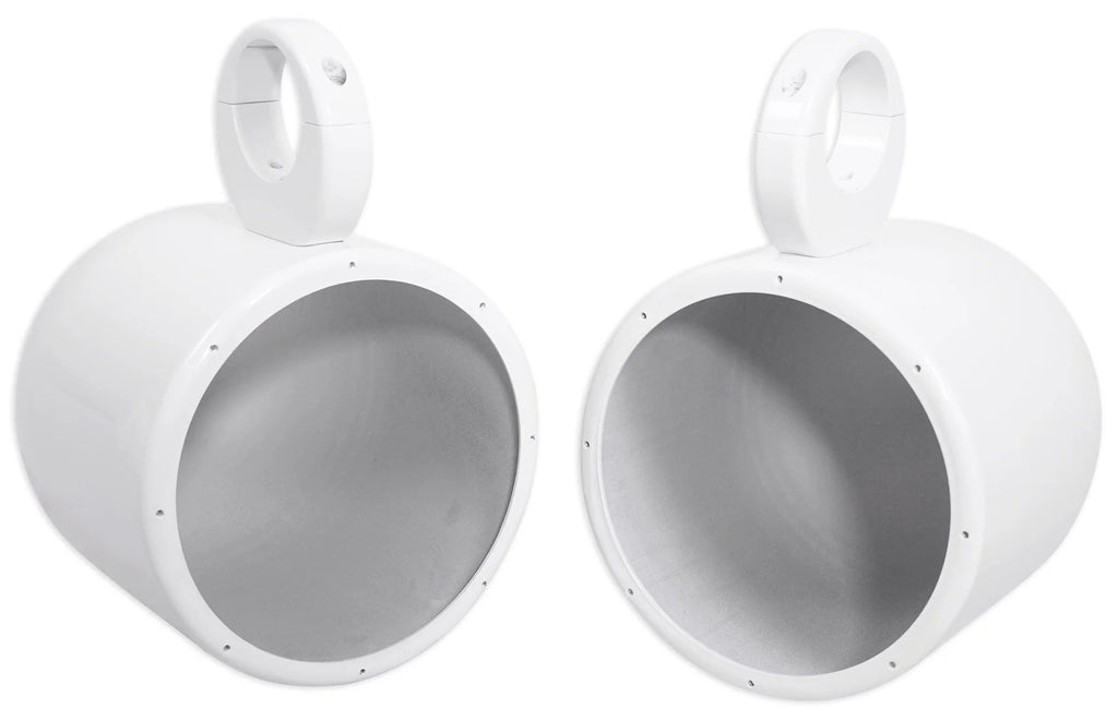 8" Marine Boat Wakeboard Tower Speakers with LED's and Amplifier J23675