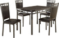 5-Piece Dining Set with Faux Marble Top L796629