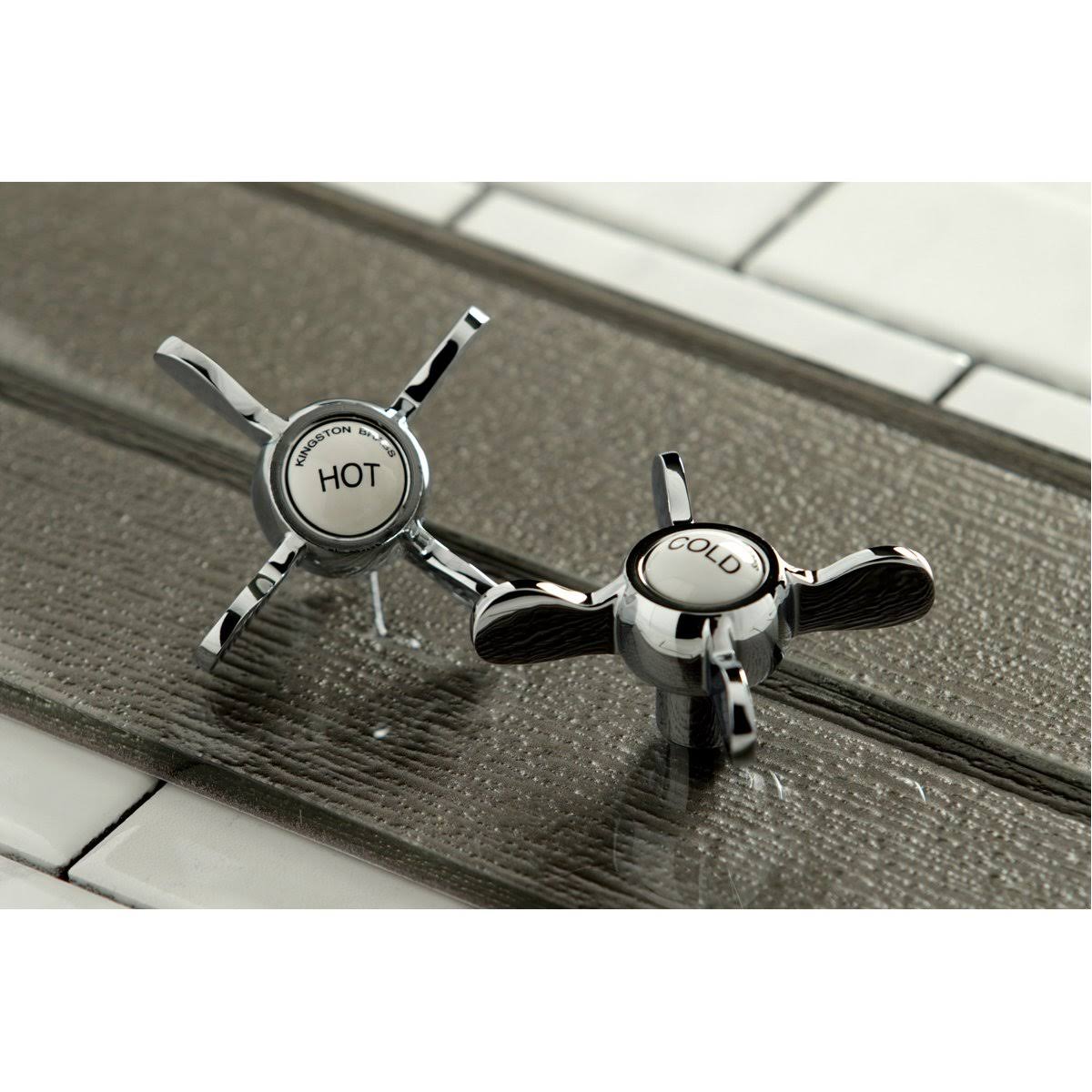 Polished Nickel Wall Mount Kitchen Faucet Q3452