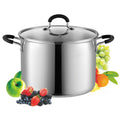 8 Quart Stainless Steel Stockpot with Lid N5189