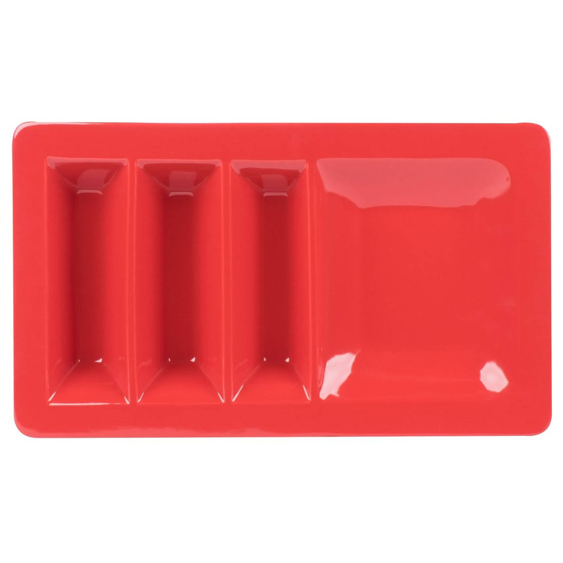 14 x 0.62 in. Stackable Taco Plate O946