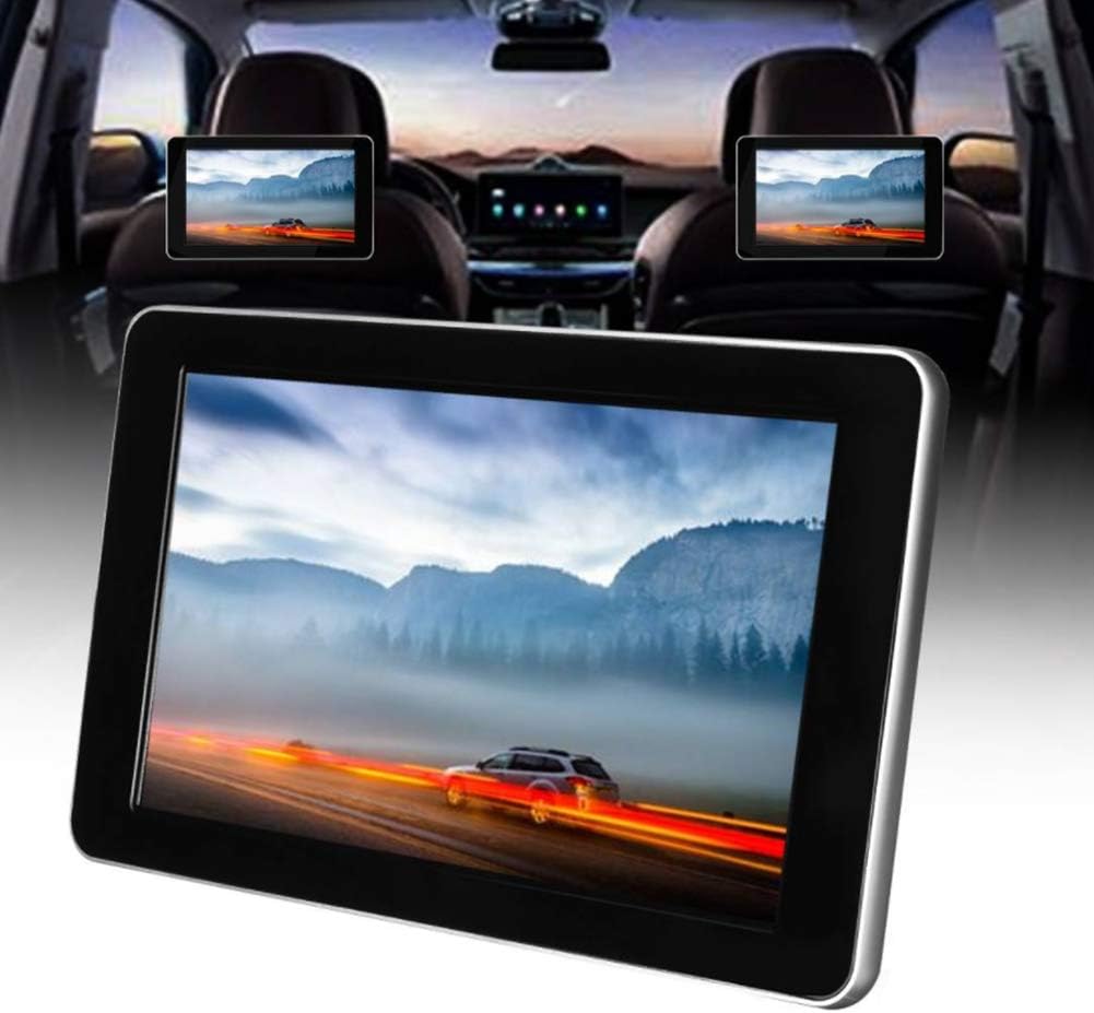 9 Inch Car Headrest Video Monitor Pack of 2 S55380