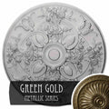 Green Gold Ceiling Medallion D487