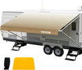 Brown Fade 21 FT Vinyl RV Awning Replacement Fabric U9033