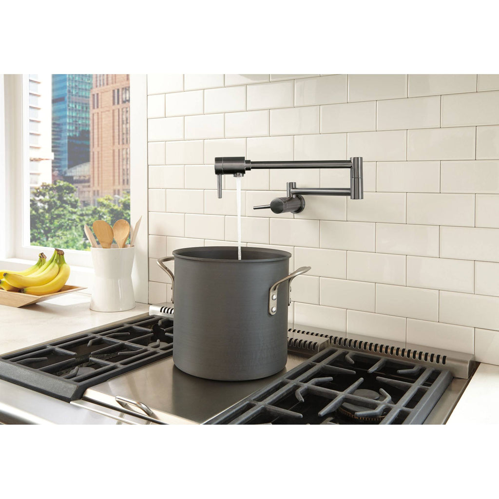 Black Stainless Pot Filler M9440