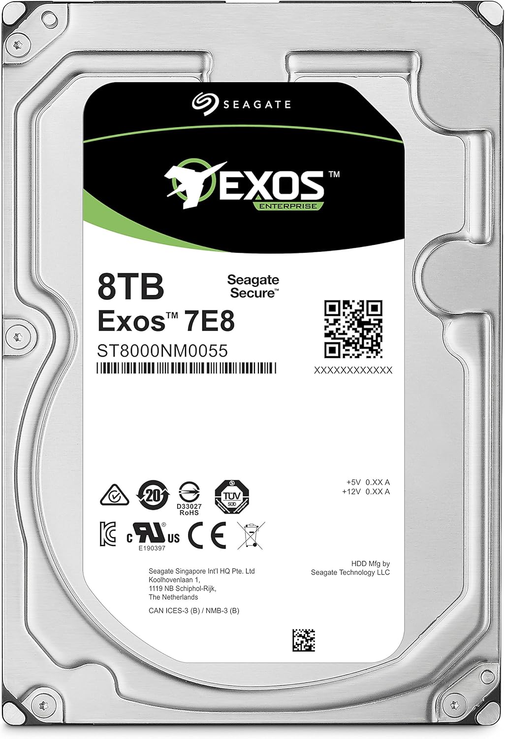 8TB 3.5 HDD 7200RPM SATA 6Gbps 256 MB Cache Internal Bare Drive J30267
