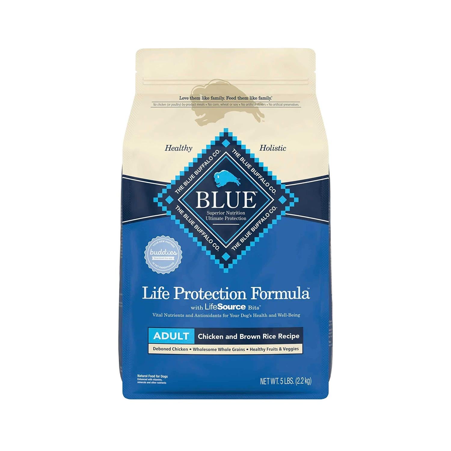 Blue Buffalo Life Protection Dry Adult Dog Food Chicken and Brown Rice K19782