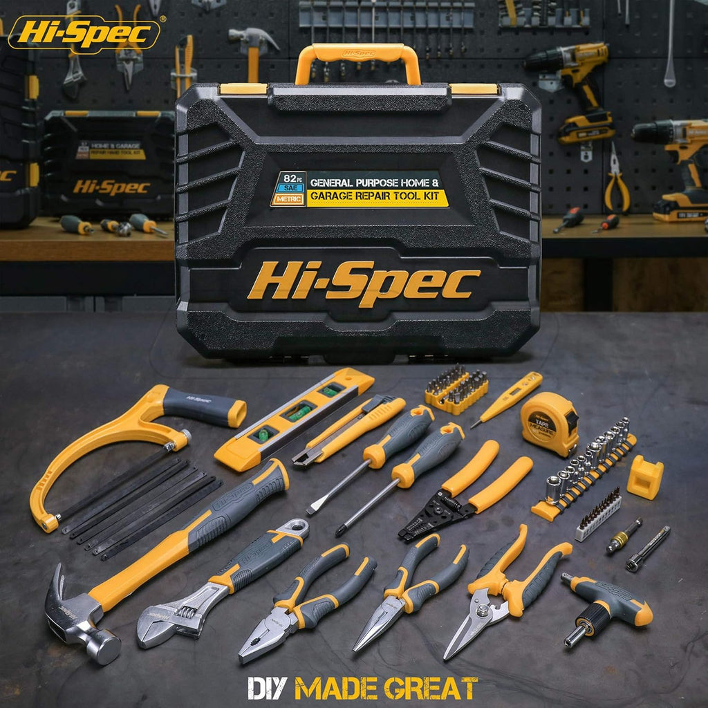 82 Piece Home & Garage Tool Kit Set A23230