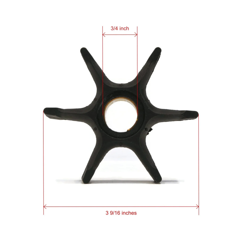 Water Pump Impeller Kit for 1979 Evinrude 75 HP with 20" Transom D412