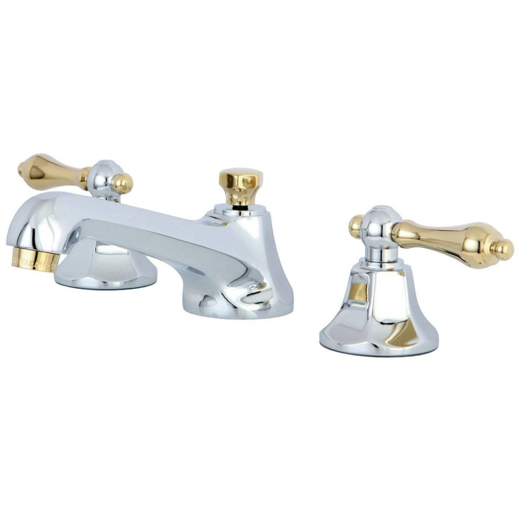 Polished Brass Widespread Bathroom Faucet Q253350