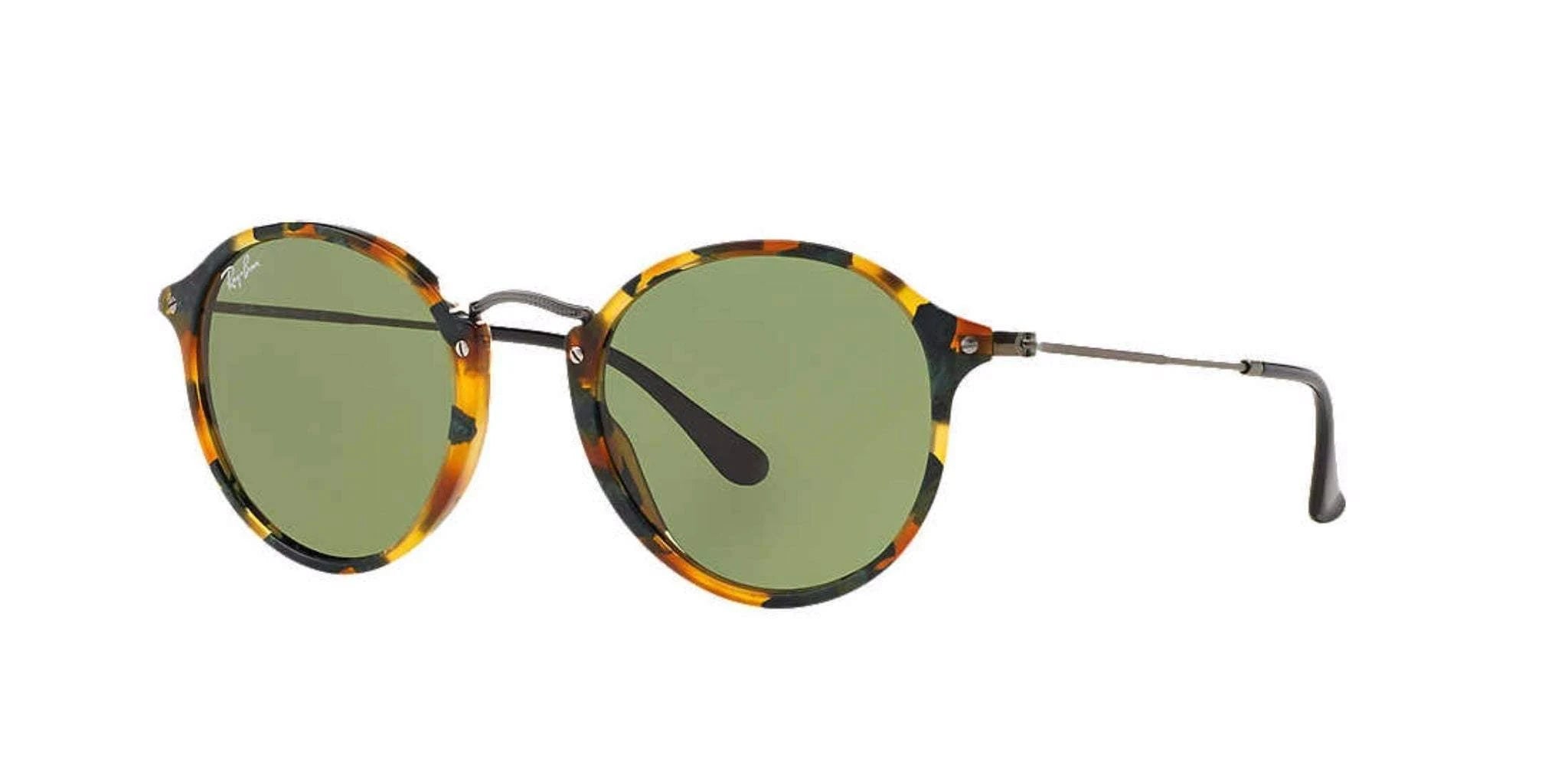 Grey Havana Round Sunglasses M57806