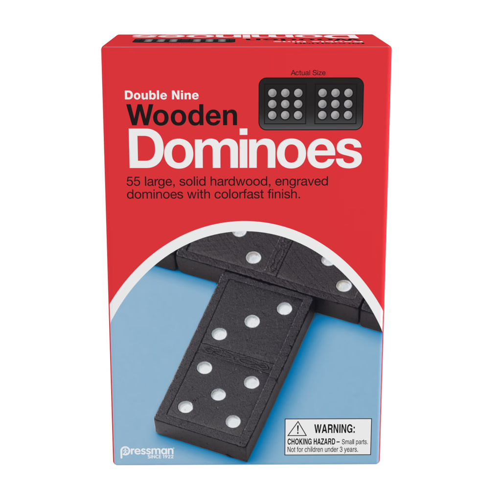 Double Nine Wooden Dominoes E274421