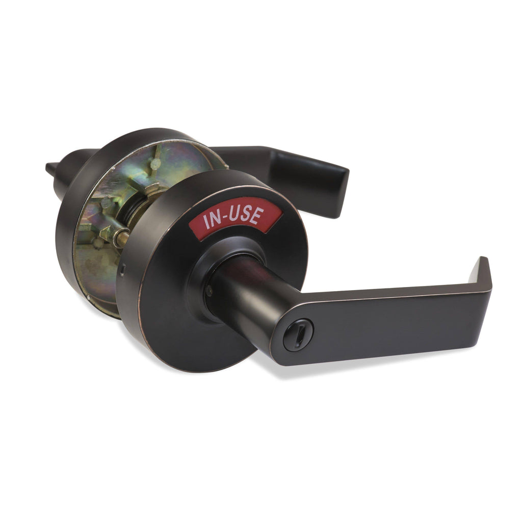 Oil Rubbed Bronze Privacy Lock and Lever O2160
