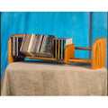 Solid Oak 1 Row CD Rack Z6720