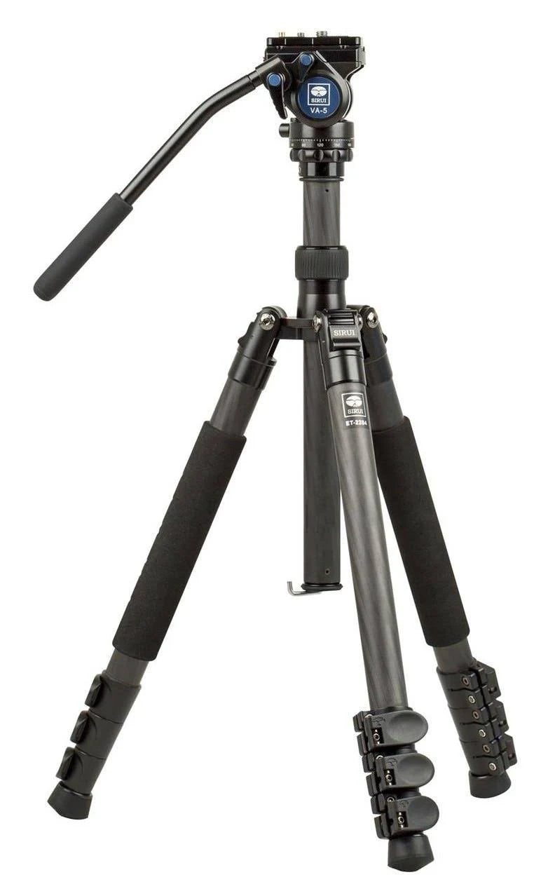 Carbon Fiber Travel Tripod with Video Head K92238