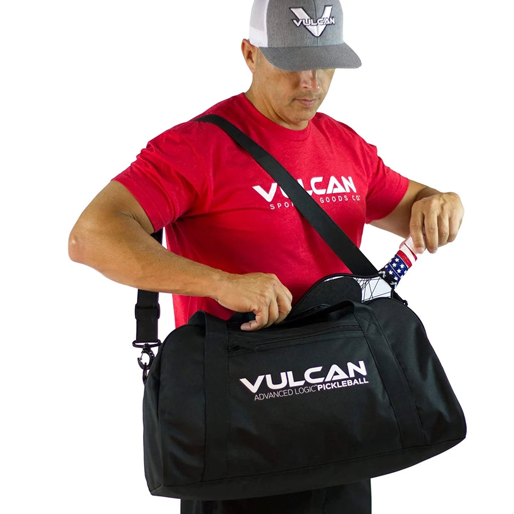 Black Pickleball Duffel Bag H393