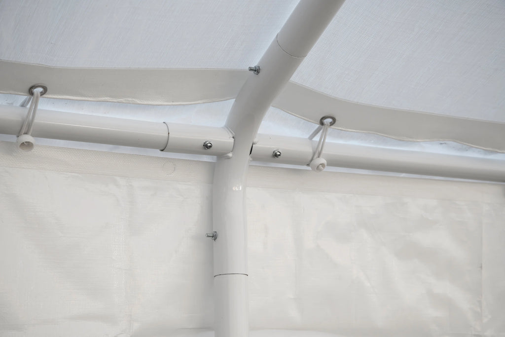 White Canopy Enclosure Kit Fits 2" Frame O6534