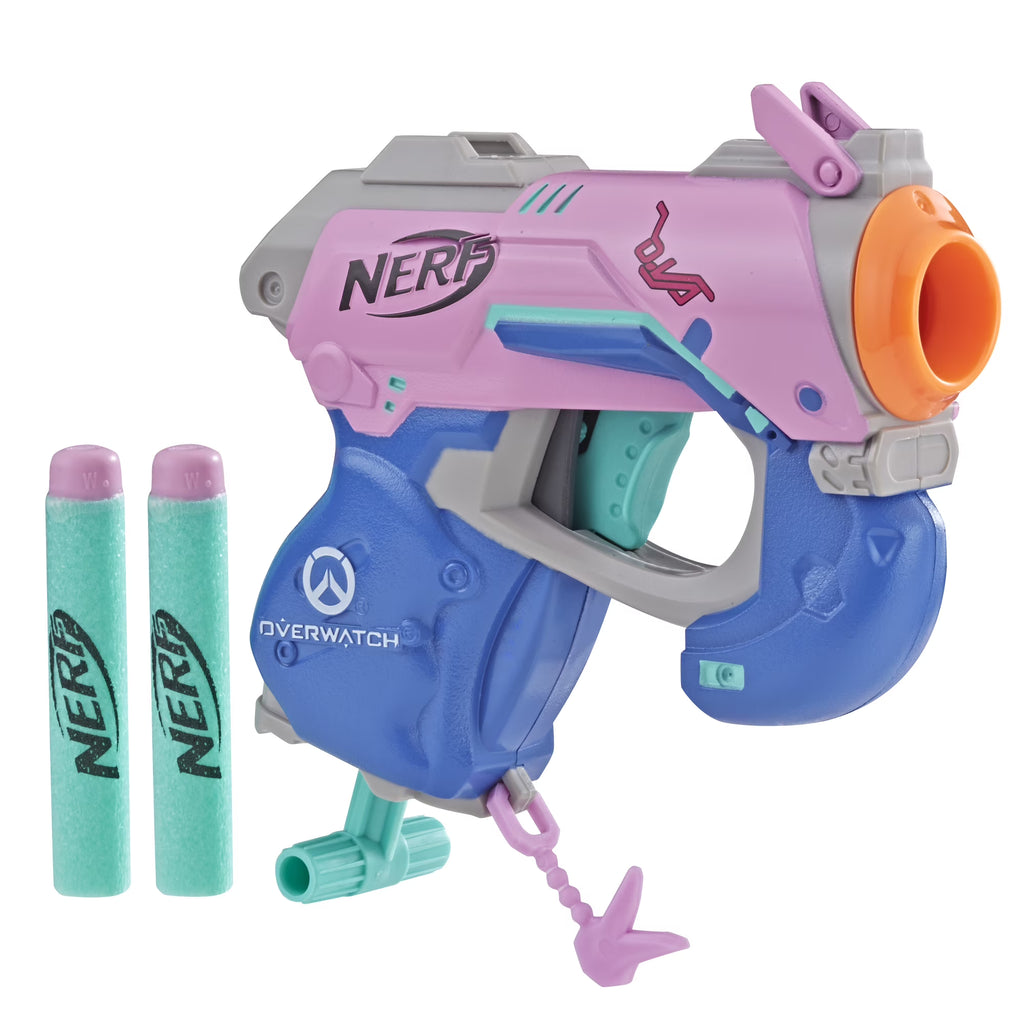 Nerf MicroShots Overwatch D.Va, Includes 2 Darts I85622