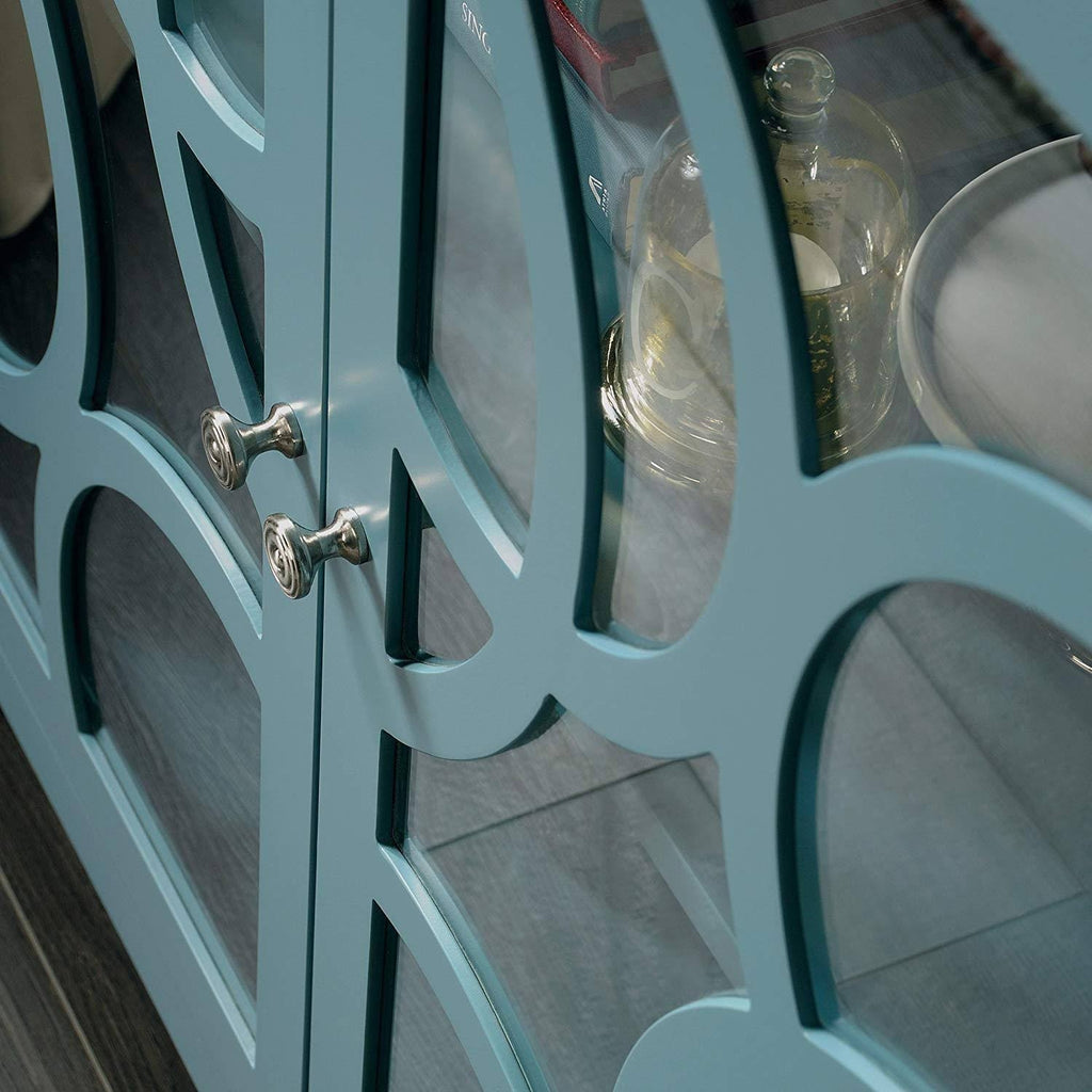 Moody Blue Display Cabinet Q450