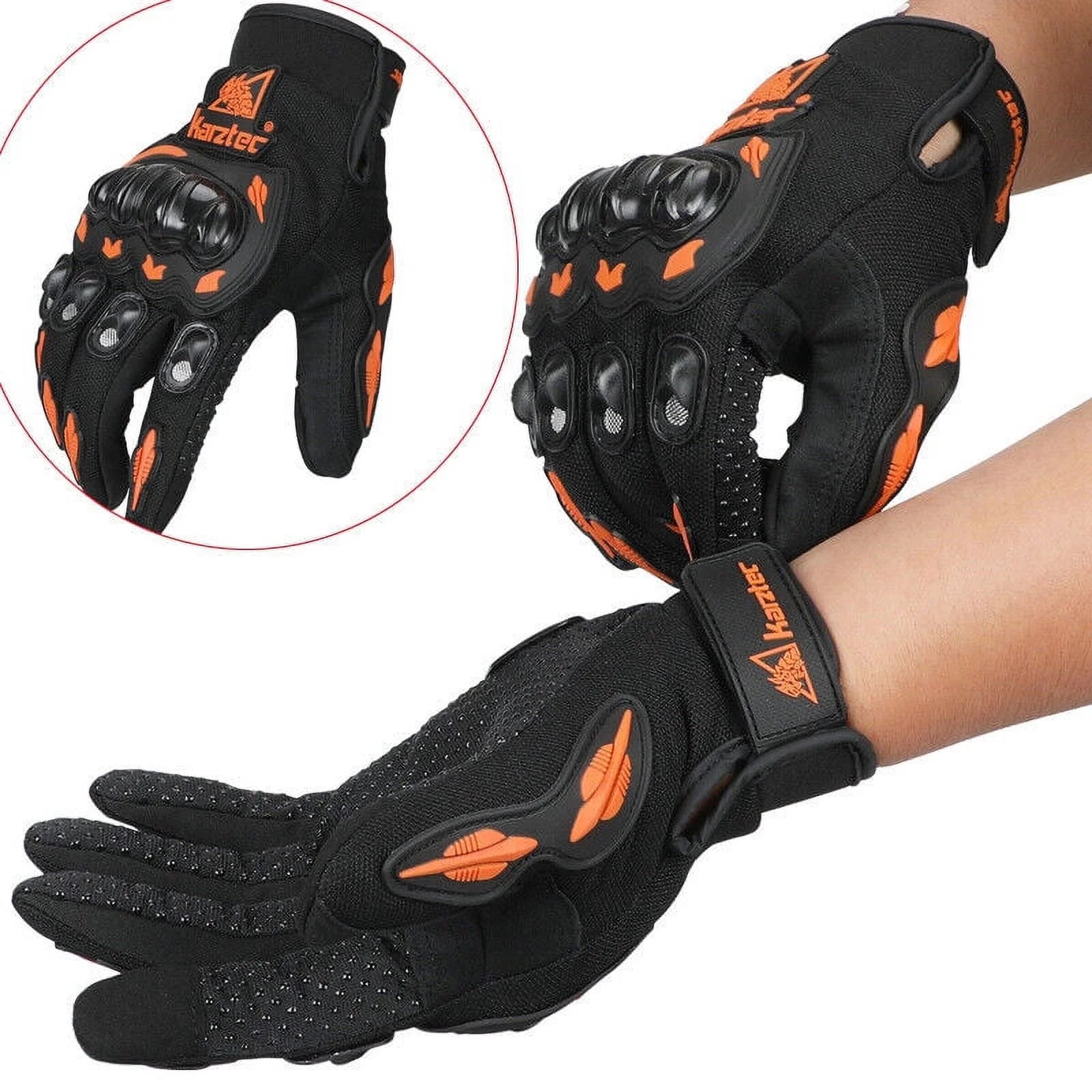 Motorcycle Gloves Full Finger Touchscreen Motorbike Riding Gloves Z38780