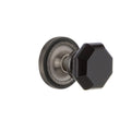Antique Pewter Black Door Knob T5922