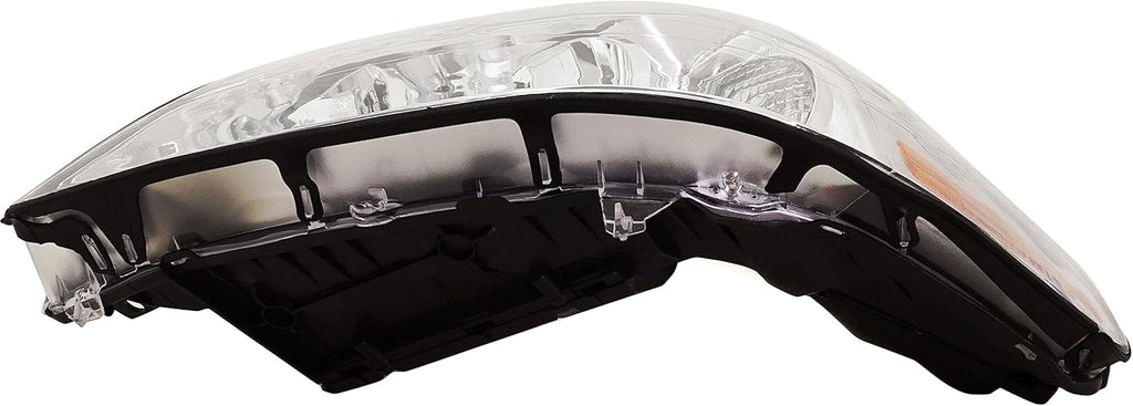 Headlight Assembly Set of 2 Clear Lens T9684