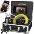 7'' LCD Monitor Waterproof Sewer Camera 100ft Q100508