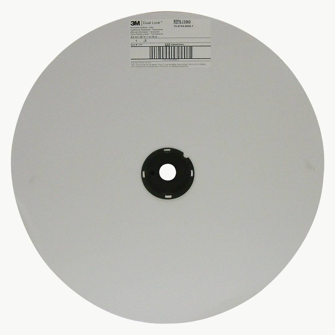 1 in. x 50 yds. Clear Reclosable Fastener D5072