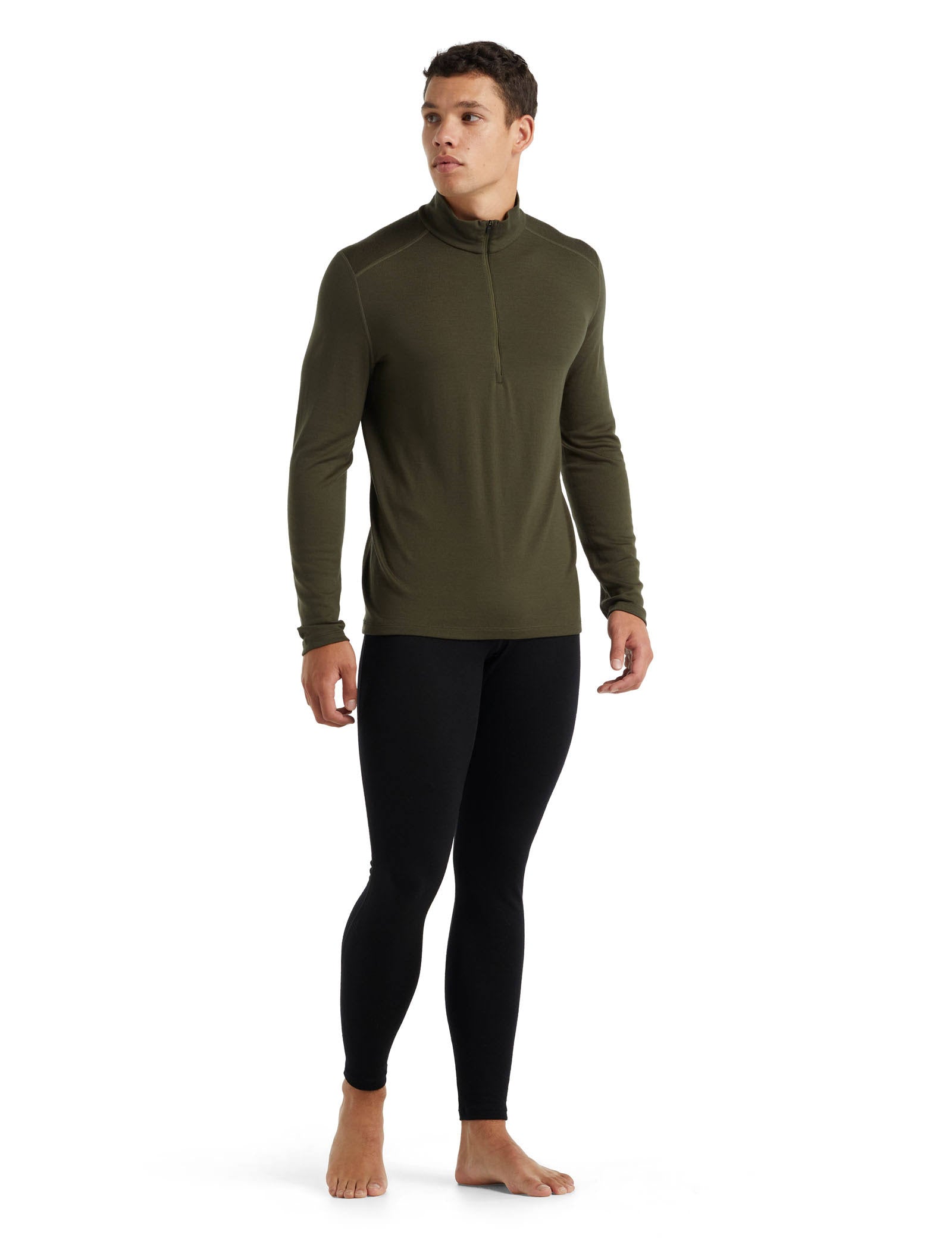 260 Tech 1/2-Zip Long-Sleeve Top Loden XL Q325887